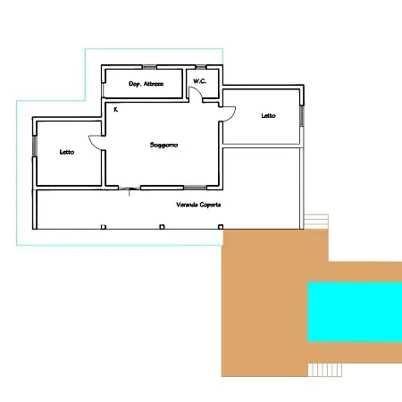 Marci Con Piscina Privata A