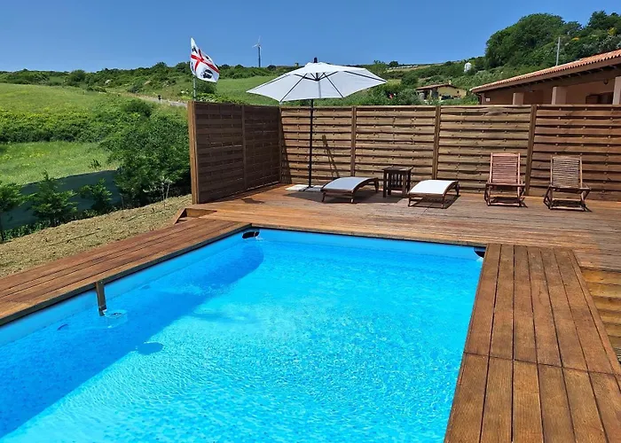 Marci Con Piscina Privata A Nyaraló Nulvi